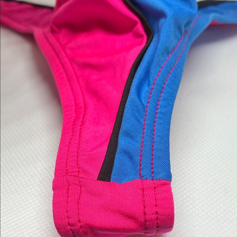 Kyle Men's thong ColorblockPink/Blue L - Picture 3 of 6